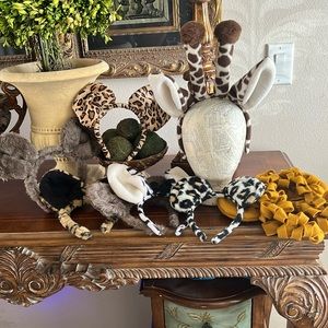 8 Unique Handmade Animal Headbands